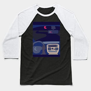 Night drive Baseball T-Shirt